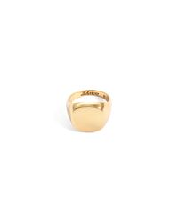 Lulu Frost | Metallic Signet Ring | Lyst