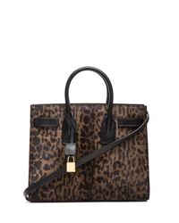 Saint Laurent | Animal Small Pony Sac De Jour Carryall Bag | Lyst