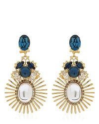 Anton Heunis | Blue Bollywood Princess Collection Earrings | Lyst