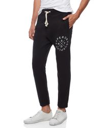 Superdry Black Surplus Goods Sweatpants for men