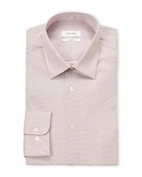 Calvin Klein Pink Regular Fit Dress Shirt for men