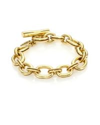 Vaubel | Metallic Hammered Chain Toggle Bracelet | Lyst