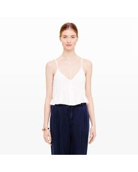 Club Monaco | White Kendyl Crop Top | Lyst
