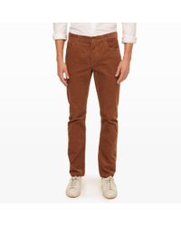 Club Monaco | Brown 5-pocket Corduroy Pant for Men | Lyst