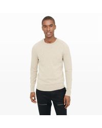 Club Monaco | Natural Donegal Crew Sweater for Men | Lyst