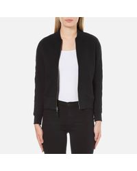 Polo Ralph Lauren Black Women's Bomber Jacket Blazer