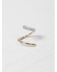 Maria Black | Multicolor Lila Blanc Twirl Earring Right | Lyst