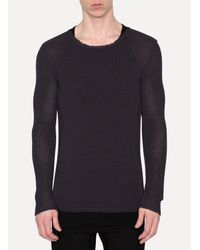 Damir Doma - Black Kes Knitted Top for Men - Lyst