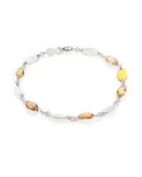 Gurhan | Metallic Willow Champagne Quartz, 24k Yellow Gold & Sterling Silver Bloom Bracelet | Lyst