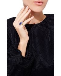 Sidney Garber | Blue Petite Scarab Ring | Lyst