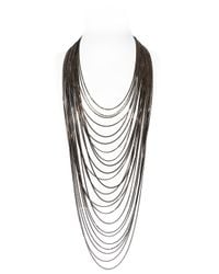 Rosantica | Black Mille Fili Multi Strand Necklace | Lyst