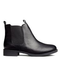 h&m chelsea boots black