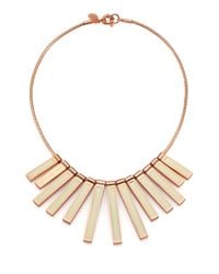 Marc By Marc Jacobs | Metallic Stick Bib Necklace for Men | Lyst