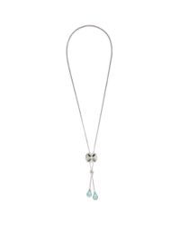 Philippe Audibert | Blue Juline Crystal Drop Necklace | Lyst
