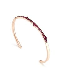 Sylva & Cie | Metallic Ruby Thorn Cuff | Lyst