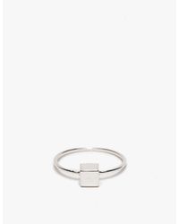 Mociun | Metallic Cube Ring | Lyst