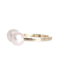 Sophie Bille Brahe | Metallic Emma Deux Pearl Ear Cuff | Lyst