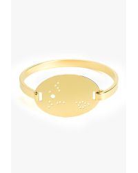 7 For All Mankind - Metallic Pisces Hinged Bracelet - Lyst