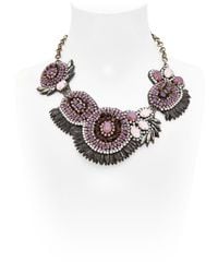 Deepa Gurnani | Metallic Mergers And Acquisitions Necklace | Lyst