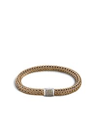 John Hardy | Metallic Classic Chain Bracelet With Diamonds for Men | Lyst