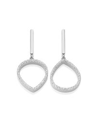 Monica Vinader | Metallic Diva Lotus Open Drop Earrings | Lyst