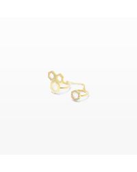 Club Monaco | Metallic Campbell Honey Chain Ring | Lyst