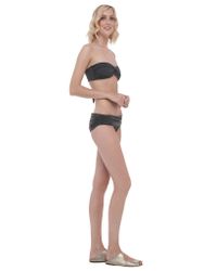 Norma Kamali | Gray Johnny D Bra | Lyst