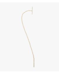 Kathleen Whitaker | Metallic Staple And Chain Earring - Single | Lyst