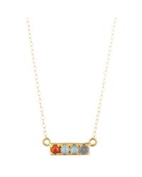 Lulu Frost | Metallic Code 18Kt "Cool" Necklace | Lyst
