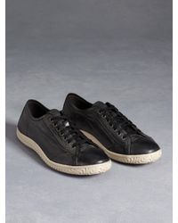 John Varvatos | Gray Hattan Low Top for Men | Lyst