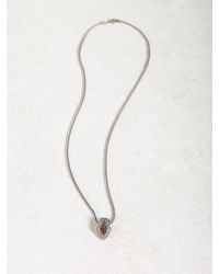 John Varvatos | Metallic Sterling Silver Arrow Pendant for Men | Lyst