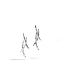 John Hardy | Metallic Bamboo Earrings | Lyst