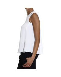 Emporio Armani | White Giorgio Armani Women's Top | Lyst