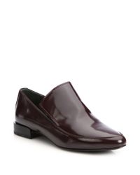 3.1 Phillip Lim | Black Louie Leather Loafers | Lyst