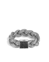 John Hardy | Metallic Classic Chain Large Braided Bracelet | Lyst