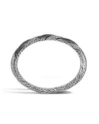 John Hardy | Metallic Classic Chain Hinged Bangle | Lyst