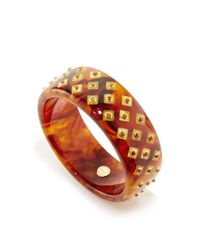 Mark Davis | Multicolor Spessartite Garnet Bakelite Bangle | Lyst