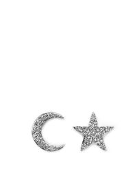 Khai Khai | Metallic 'moon & Star' Diamond Earrings | Lyst