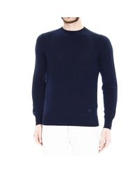 Emporio Armani | Blue Sweater for Men | Lyst
