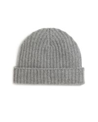 Polo Ralph Lauren | Gray Cashmere Knit Hat for Men | Lyst