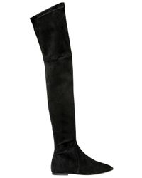 Isabel Marant | Black Brenna Suede Over-the-knee Boots | Lyst