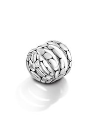 John Hardy | Metallic Set Of Three Stack Ring | Lyst