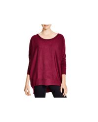 Eileen Fisher | Red Merino Wool Slouchy Sweater | Lyst