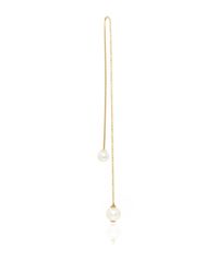 Delfina Delettrez | Metallic Gold Fishing For Compliments Pearl Drop Earring | Lyst