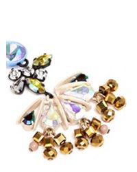 J.Crew | Metallic Crystal Beaded Chandelier Earrings | Lyst