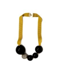 Marion Vidal - Orange Black Ceramic Pendant - Lyst