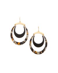 Trina Turk | Metallic Resin Hoop | Lyst