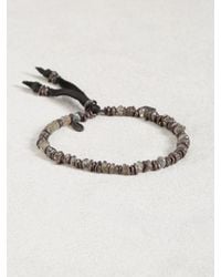 John Varvatos | Gray Labradorite Bracelet for Men | Lyst