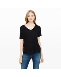 Club Monaco | Black Roenne Tee | Lyst