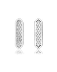 Monica Vinader | Metallic Baja Long Stud Earrings | Lyst
